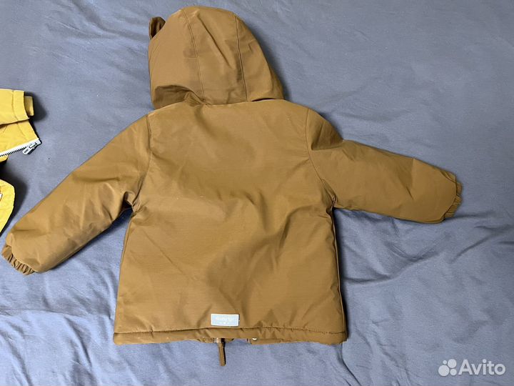 Куртка детская теплая демисезон 92
