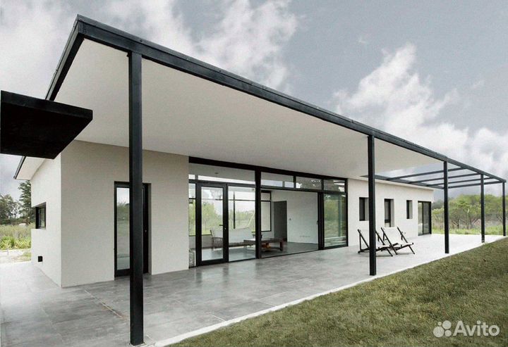 Навесы из сотового поликарбоната