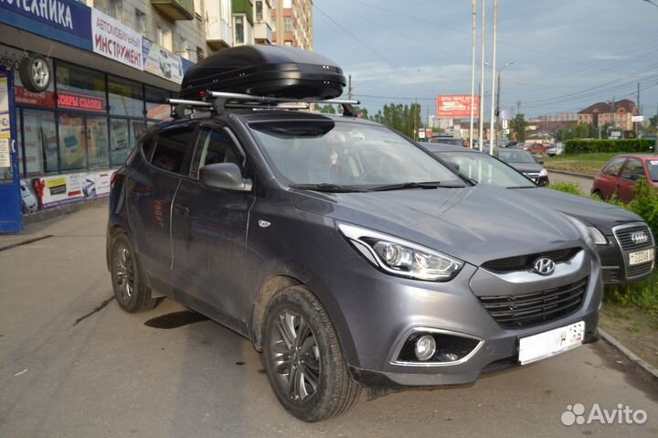 Багажник бокс на крышу Hyundai ix35 (2010-2015)