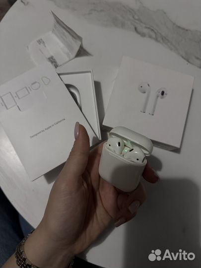 Наушники apple airpods 2 оригинал