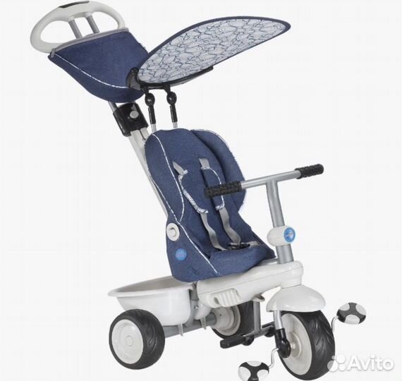 Трехколесный велосипед Smart Trike синий