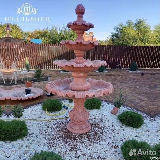 Мраморный фонтан Парковый