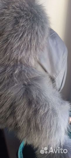 Шапка женская песец ушанка