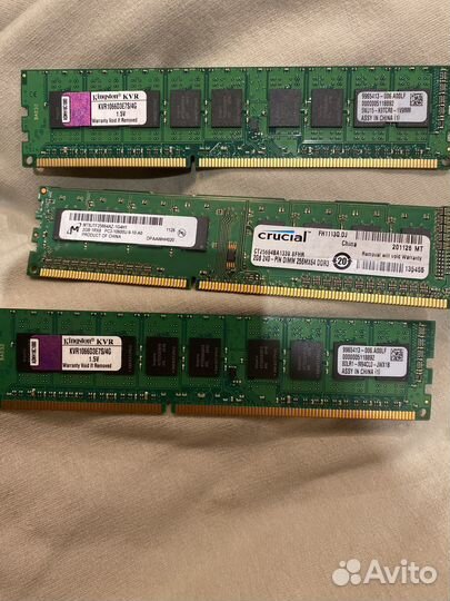 Оперативная память ddr3 4 gb для пк