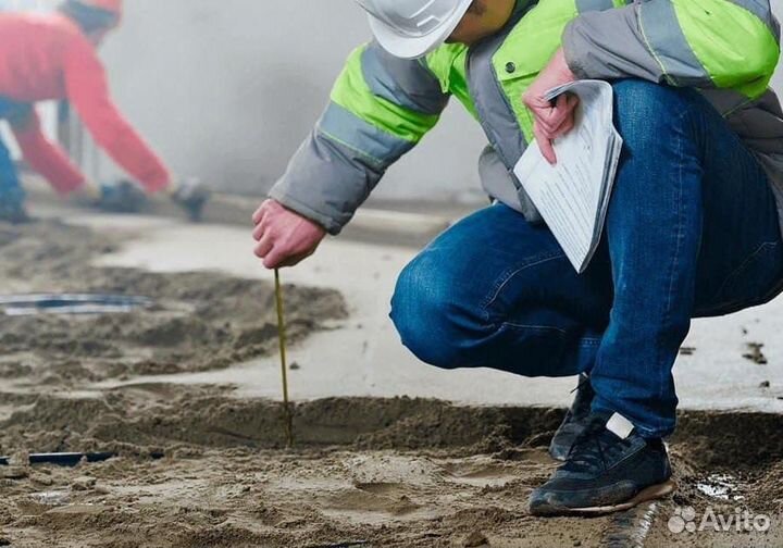Стяжка пола,полусухая стяжка пола