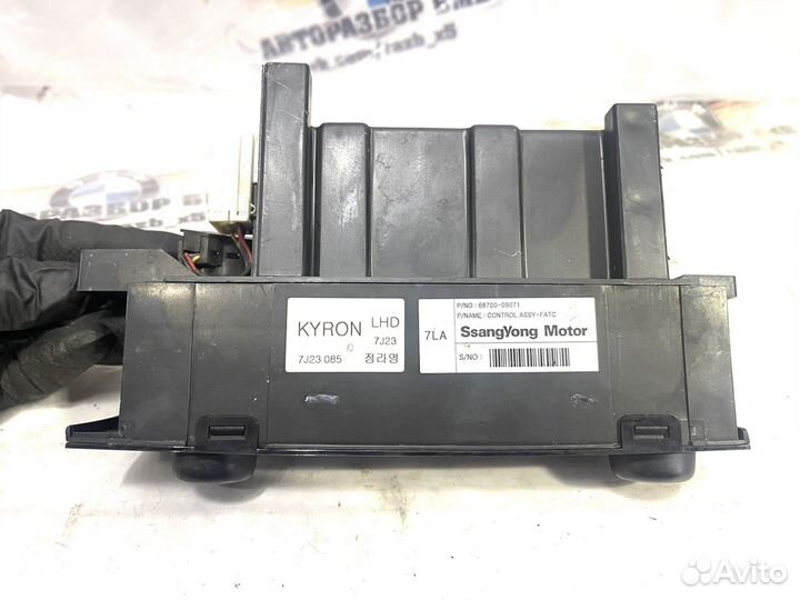 Блок климата ssangyong kyron