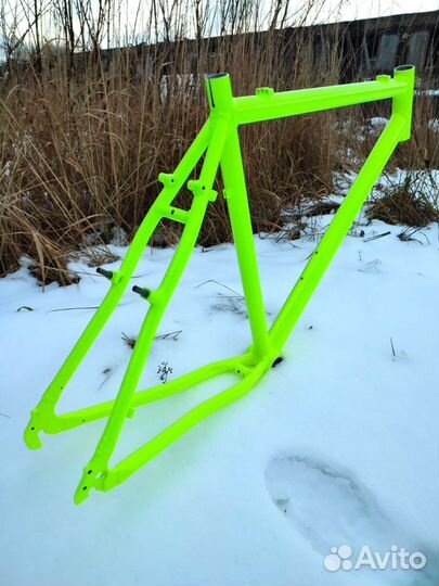 Покраска велосипедных рам