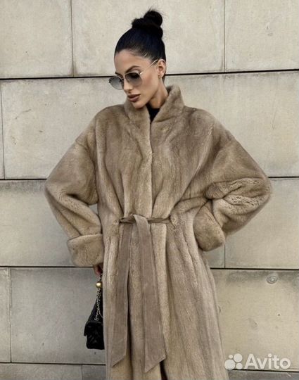 Элитная Новая Норковая Шуба Премиум