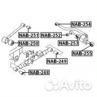 Сайленблок задней тяги (nissan elgrand E50 1997-20