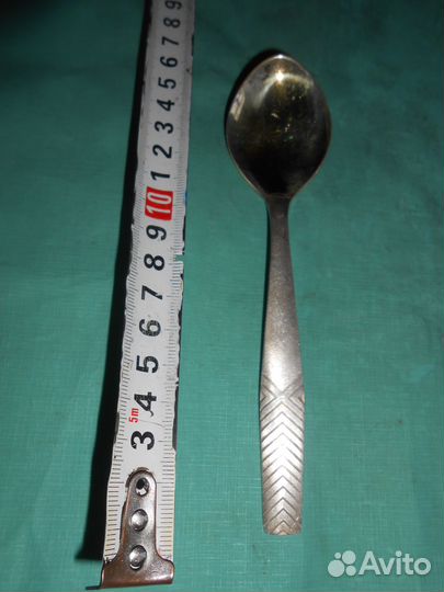 Ложки мельхиоровые позолоченные СССР
