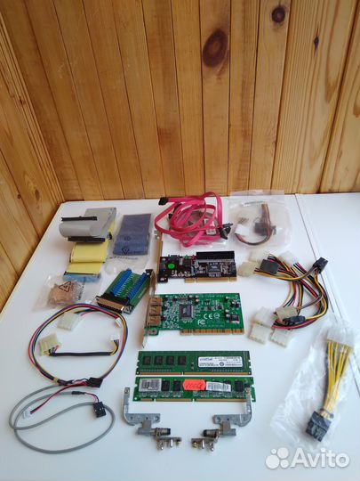 Комплектующие для компьютера и кабеля