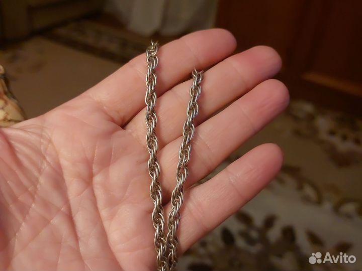 Цепь из серебра 925 пробы