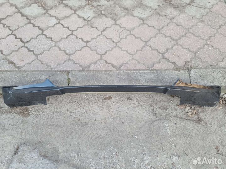 Накладка переднего бампера карбон bmw x6 f16