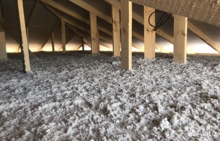 Утеплитель эковата Ecofiber