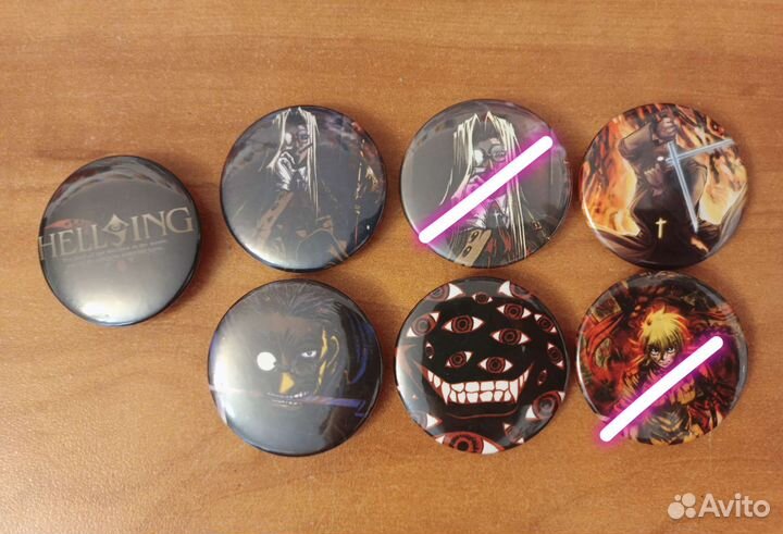 Значки по аниме Хеллсинг