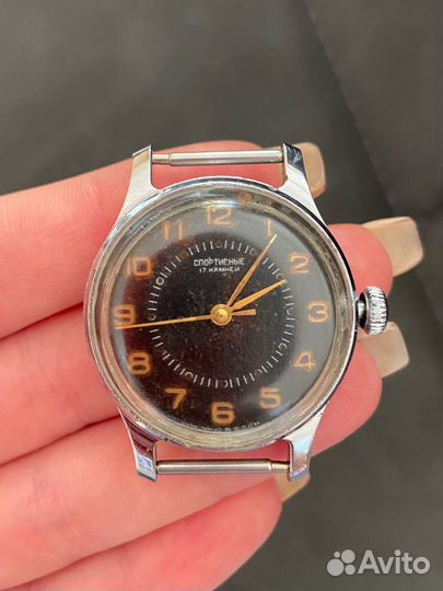 Часы « Спортивные » механические наручные СССР