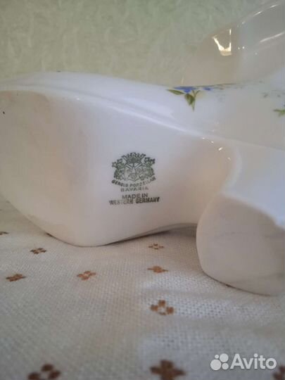 Вазочка Gerold Porzellan Tettau Bavaria