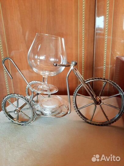 Коньячный набор с подогревом 