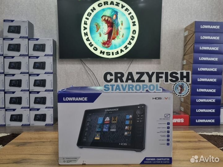 Официальный эхолот Lowrance HDS-12 Live (rus) AI