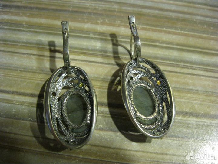 Серьги из серебра