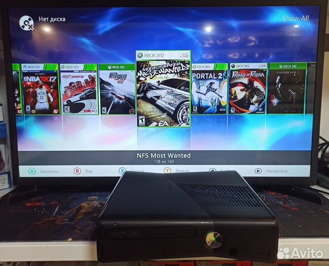 Xbox 360 1000 gb (1 TB ) 120 + Игр Гарантия
