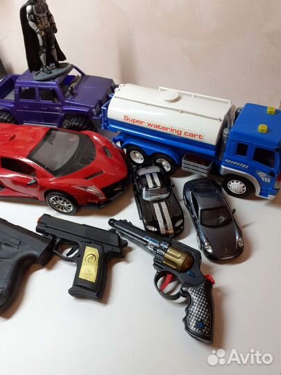 Детские машинки игрушки пакетом б /у