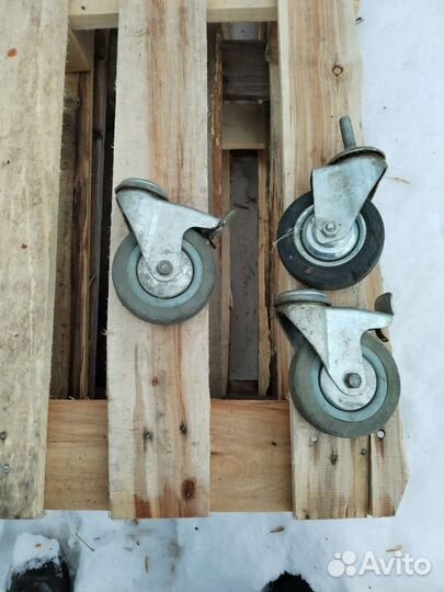 Колеса для тележки бу