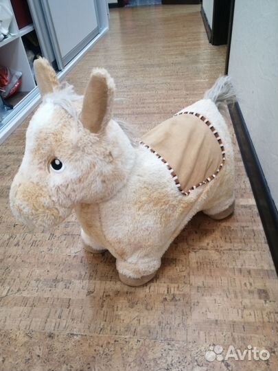 Лошадка-прыгала музыкальная