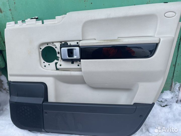 Дверные карты range rover sport