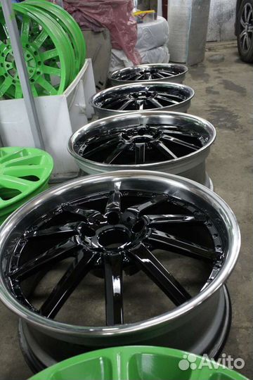 Порошковая покраска. Снятие хрома