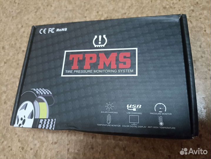 Система контроля давления в шинах tpms+установка