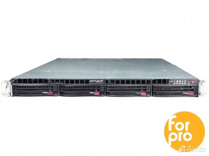 Supermicro 1U X11DPU 4LFF 2x6150Gold 256GB, 9361