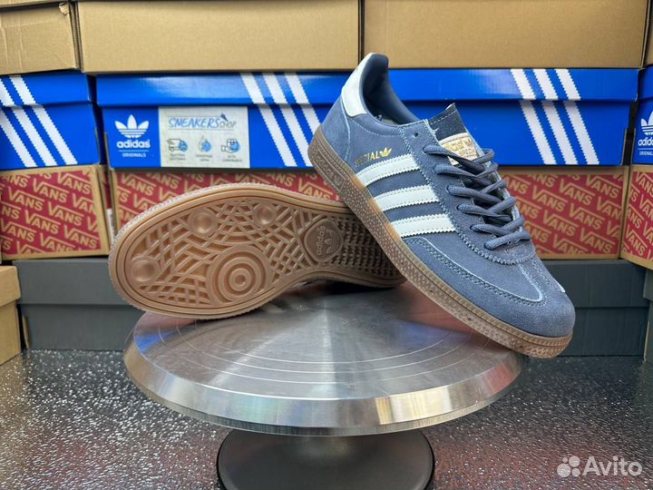 Кроссовки adidas handball spezial темно-синий