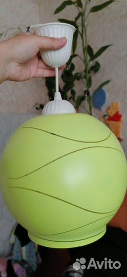 Люстра стекло