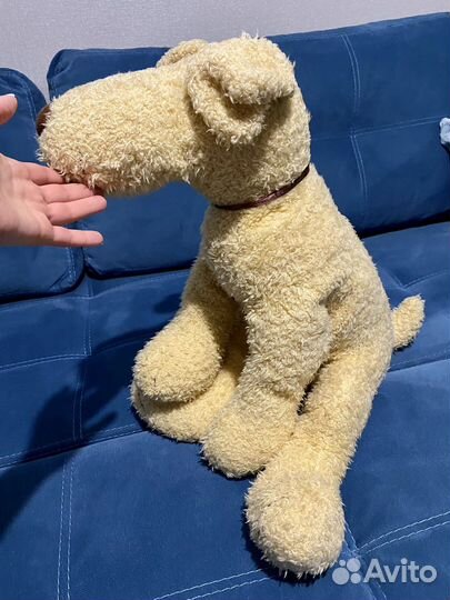 Пес собака игрушка с антистресс лапами