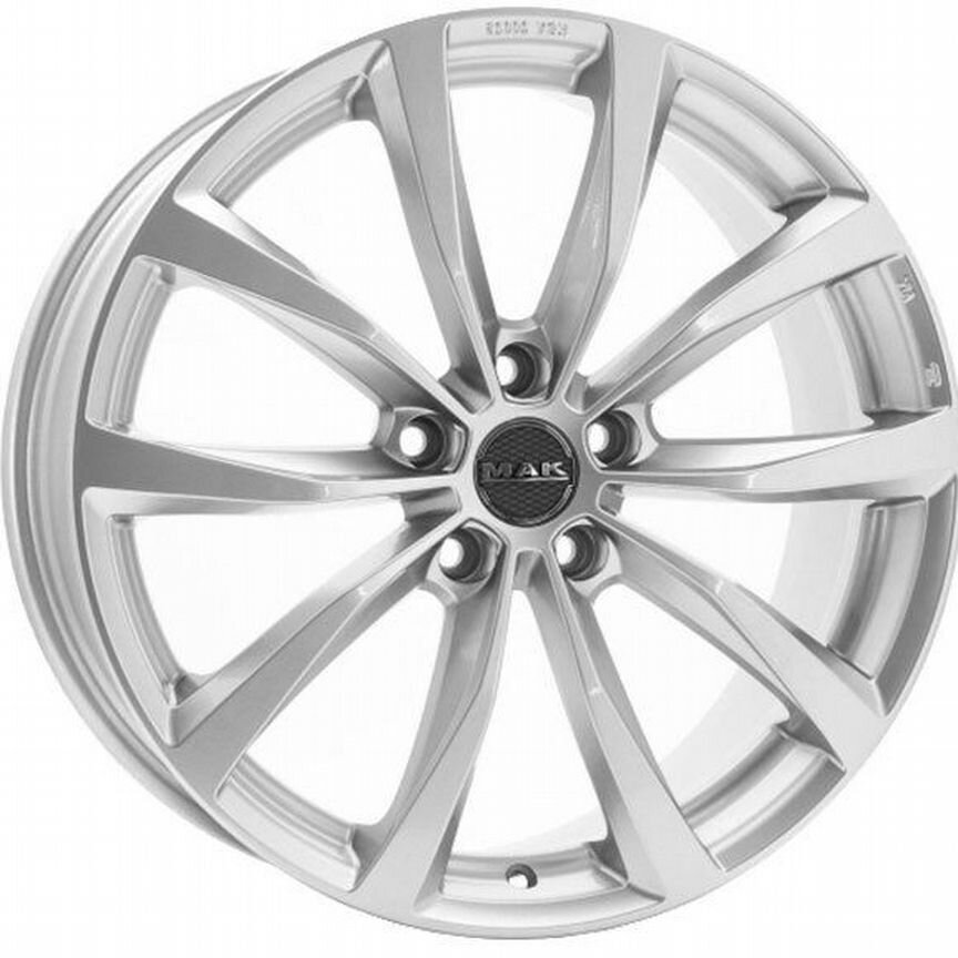 Диски Mak Wolf 7x17 5x114.3 ET51 D67.1 Silver
