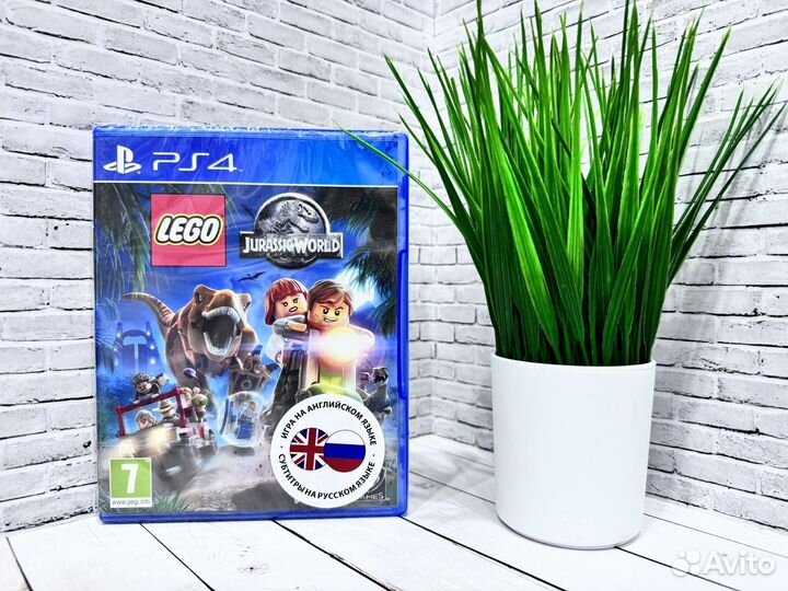 Lego Jurassic World (Новый диск) PS4