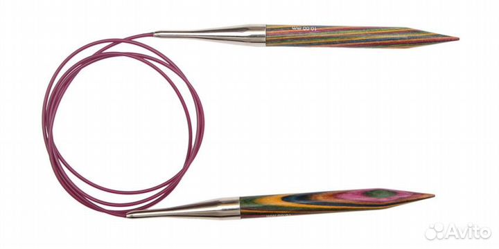 Спицы круговые Symfonie KnitPro, 120 см, 6.50 мм