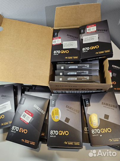 Ssd samsung 870 QVO 1tb оригинал