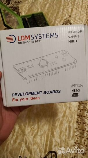 Отладочная плата ldm-uROB-k1986be1qi-B