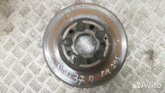 Диск тормозной передний mercedes benz E-class W212 (NDN37N601)