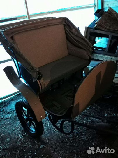 Двуколка для лошади