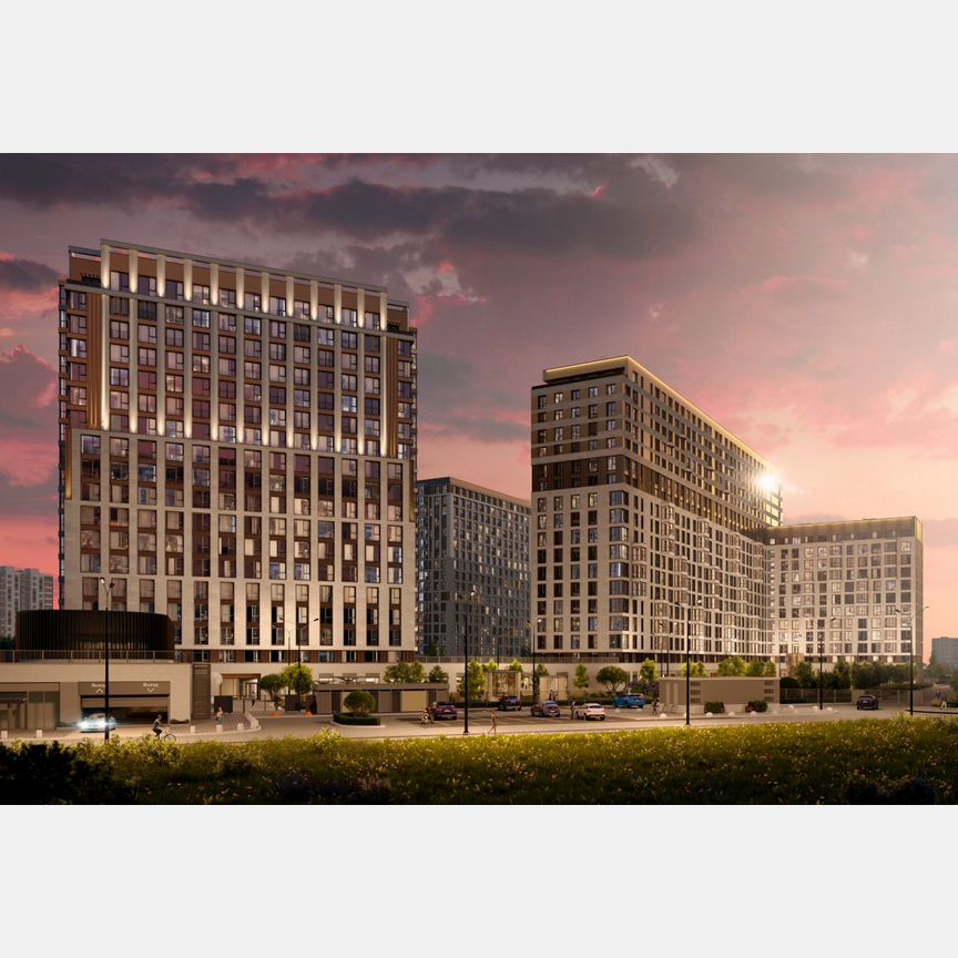 1-к. квартира, 40,7 м², 5/18 эт.