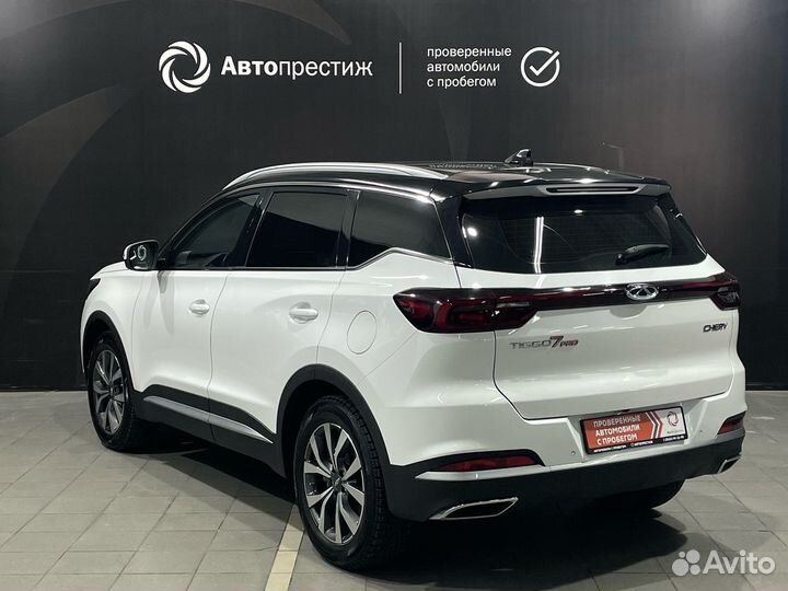 Chery Tiggo 7 Pro 1.5 CVT, 2021, 48 800 км