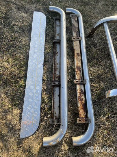 Пороги на Toyota Land Cruiser