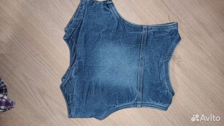 Жилетки джинсовые