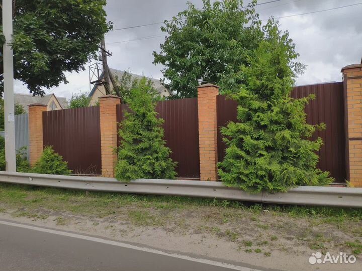 Заборы из профнастила