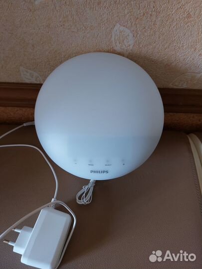 Световой будильник philips wake up light