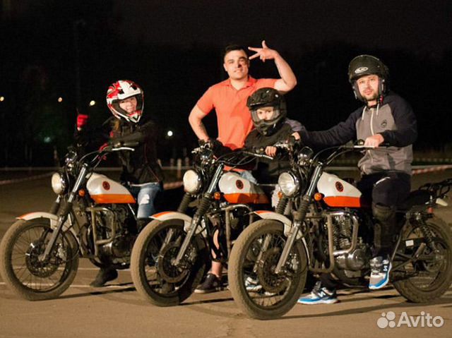 Зимние экзамены на мотоцикл