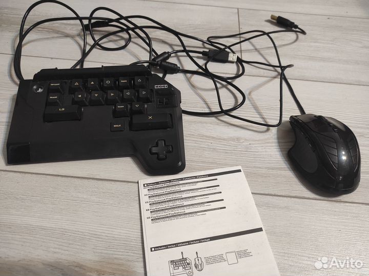 Игровая клавиатура hori TAC 4 для PS3/ PS4